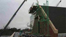 50 feet of Non-Stop Heavy-Duty Elevating Scaffolding 27 feet high