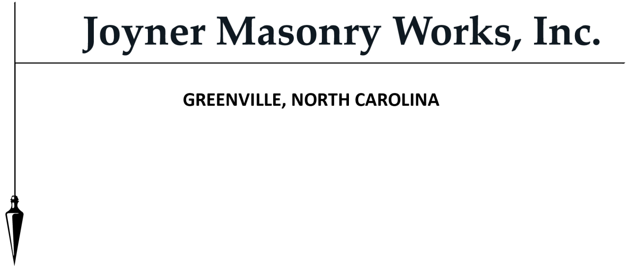 Joyner Masonry Works, Inc.