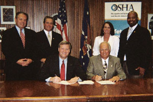 On Monday, August 21, 2006, Mason Contractors Association of America extended the OSHA Alliance between the two organizations for another two years.