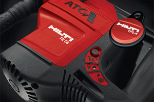 The Hilti TPS system with the required key. Photo courtesy of Hilti