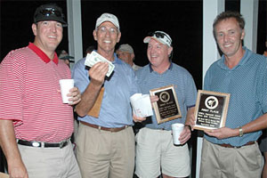 The Holcim U.S. first place team of Lee Amick, Doby Chapman, Perrin Babb and Joe Magee.