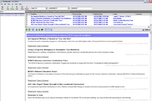 RSS is a trong communication tool used to deliver updates to your desktop.