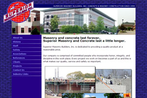 Superior Masonry Builders Website
