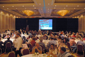 The Opening Session Lunch will be held on Thursday, February 22 at 11:30 AM in the Peabody Hotel.
