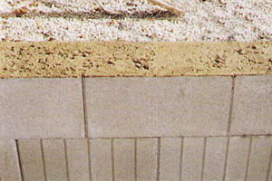 The block cells can be either grouted solid, forming a single monolithic wall mass, or partially grouted, depending on the end use.