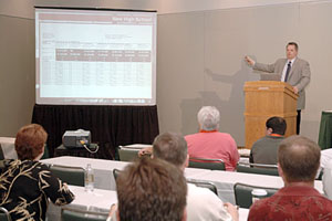 Architect Chris Huckabee tells mason contractors how to take back their market share at the 2007 Masonry Showcase.