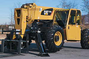The TL-Series from Caterpillar, Inc. features full hydraulic power for precise load placement and reduced fuel consumption.