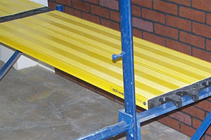 The Bothwell planks are manufactured from a composite of polyester resin and glass fiber reinforcement, making them non-conductive, non-corrosive, non-slip and non-lap.