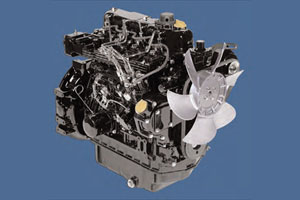 Yanmar TNV Series of compact diesel engines includes 10 TNV models stepped from 13.8 to 85.6 gross hp. The Yanmar model 3TNV82A exemplifies one of its most popular engines.