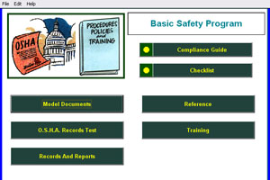 MCAA's Safety Software features 18 safety topics ranging from fall protection to ergonomics to substance abuse.