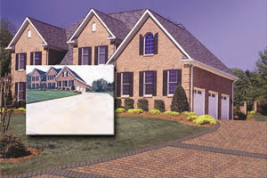 New software enables customers to see how patios, walkways or driveways would look with clay pavers.