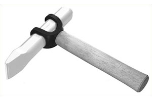 Chisel Whizard was conceived as part of our effort to reduce vibration and shock to the hand.