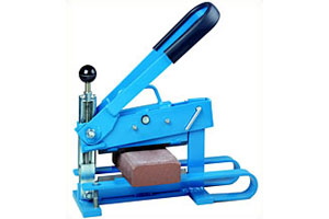 The Brick Buster makes cutting pavers easy and cost effective, eliminating the need for a saw.