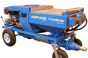 The Airplaco PG-21 saves a lot of labor and equipment that is needed in traditional methods of filling block. Image Courtesy of Airplaco Equipment.
