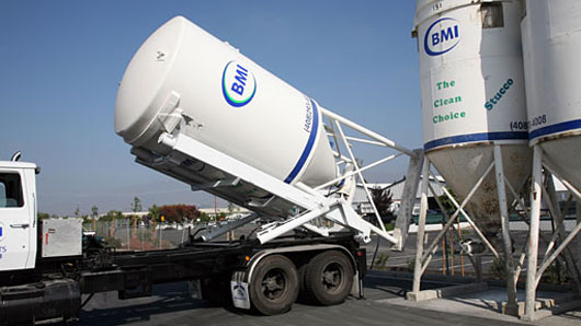 Silo system by BMI Products. Photo courtesy of BMI Products.