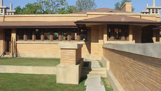The QUIKRETE Companies were called upon to match 100-year-old mortar applied to a historic Frank Lloyd Wright-designed home.