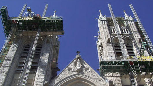 The Church of Our Lady of Immaculate Conception underwent a three-year restoration that expected to cost $10 million.