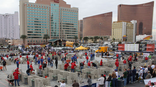 The Fastest Trowel on the Block Competition will be held Thursday, February 4, 2010, at the MCAA Convention in Las Vegas. 