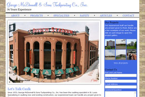 The George McDonnell & Sons Tuckpointing Co., Inc. website.