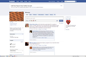 Become a fan of masonry on Facebook.