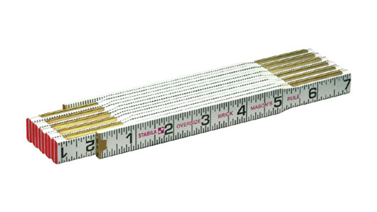 Stabila folding ruler. Image courtesy of Stabila, Inc.