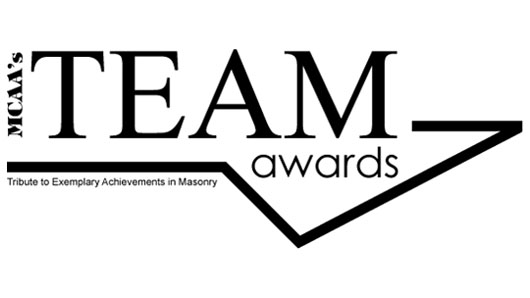 The TEAM Awards will be launched at the 2011 MCAA Convention at World of Concrete/World of Masonry.