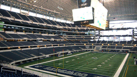 LATICRETE was specified for all three primary tile installation packages for the New Dallas Cowboys Stadium.