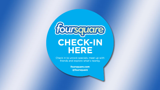 Check-in at the MCAA booth with Foursquare to receive special discounts.