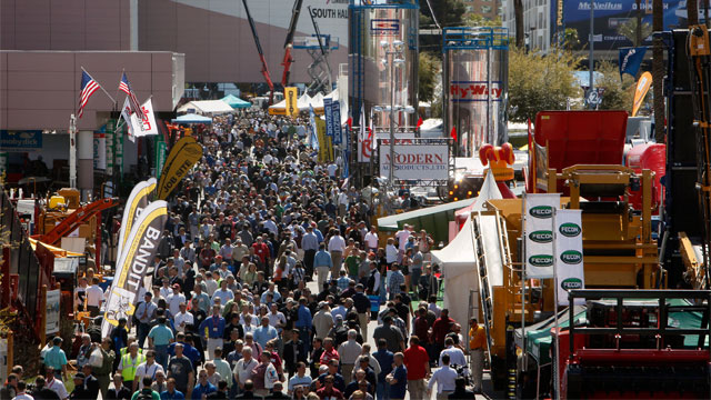 CONEXPO-CON/AGG and IFPE 2011 attracted nearly 120,000 registered attendees.