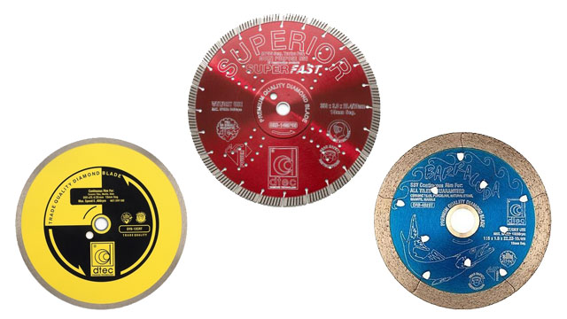 Affinity Tool Works has launched three lines of diamond blades: Superior, Contractor and Barracuda.