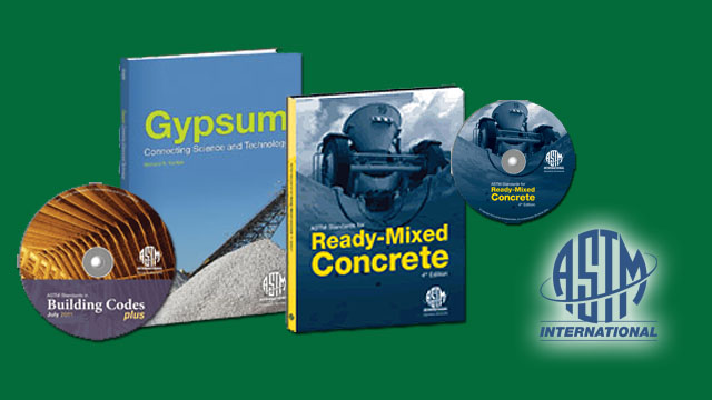 New construction titles from ASTM International are now available.