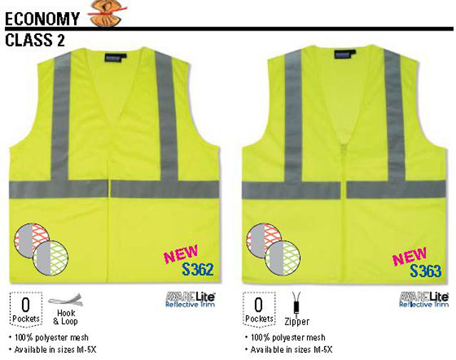 S362 - 0 Pocket Safety Vest