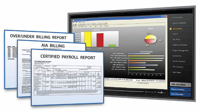 The right accounting software can eliminate many of the problems encountered by contractors.