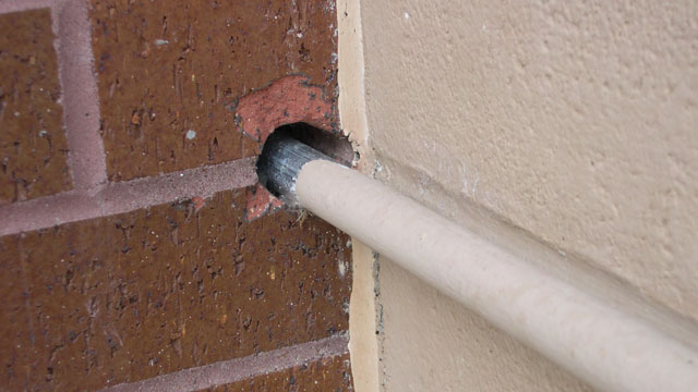 This penetration serves as both entrance and exit for air leaking through the building envelope. A seamless, continuous, durable air and water barrier interrupts that flow and keeps the building envelope working as it should.