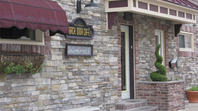 Cathy Burris, The Backdoor Café, Quality Stone Veneer