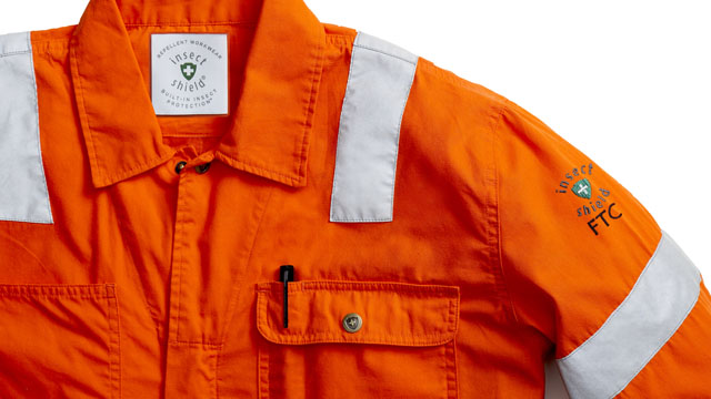 Insect Shield Repellent Work Wear
