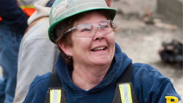 Lafarge is helping women gain skills and jobs through a partnership with Women Building Futures.
