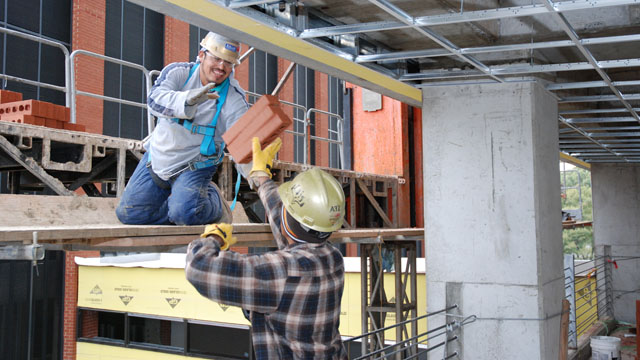 Construction employment rose in 30 states and the District of Columbia.