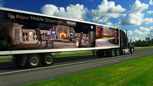 The Belgard Mobile Showroom