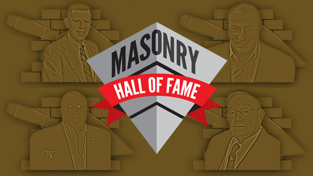 The MCAA is now accepting nominations for the Masonry Hall of Fame.