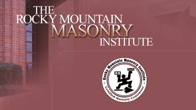 RMMI’s masonry certification program is a year-long series of continuing education classes covering all aspects of masonry.