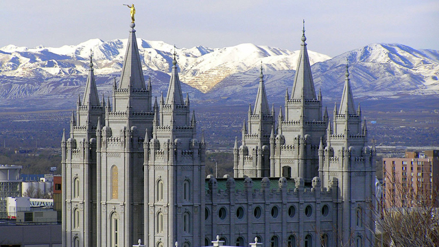 Salt Lake Temple, winner of the 2012 Community Vision Award