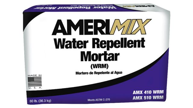 Amerimix AMX 410 WRM Water Repellent Mortar
