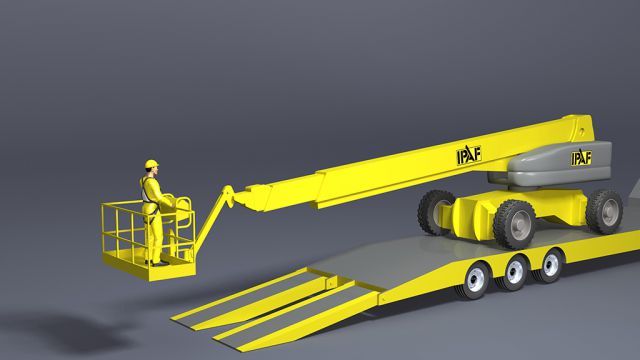 The safe loading and unloading of mobile elevating work platforms is an essential part of site operations.
