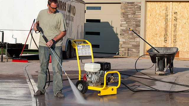 A pressure washer is a universal tool applicable across a range of service fields