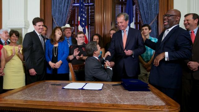 Gov. Perry signed into law HB 5