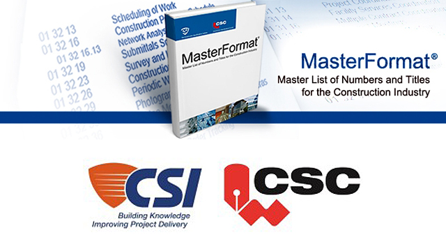 Several significant revisions are included in the 2014 updates to MasterFormat