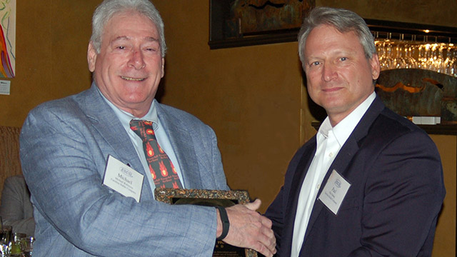 ESCSI 2017 Holm Award - Michael Robinson (left) and Paul Hoben - both from Carolina Stalite Company.