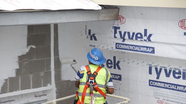DuPont Tyvek Fluid Applied Air and Water Weather Barrier System