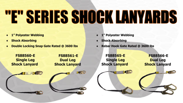 E Series Shock Lanyards